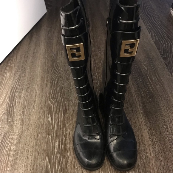 fendi rubber shoes